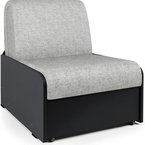 Кресло-кровать Шарм-Дизайн Коломбо БП шенилл серый и экокожа черный кресло без подлокотников brabix stream mg 314 пятилучие серебристое экокожа бежевое 532078