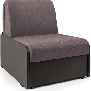 Кресло-кровать Шарм-Дизайн Коломбо БП латте и экокожа шоколад кресло brabix stream mg 314 без подлокотников пятилучие серебристое экокожа бежевое 532078