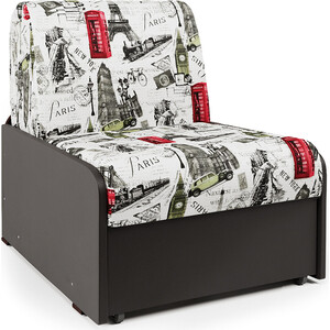 фото Кресло-кровать шарм-дизайн коломбо бп париж и экокожа шоколад