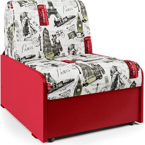 Кресло-кровать Шарм-Дизайн Коломбо БП Париж и красный