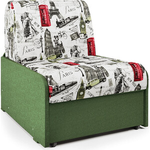 Кресло-кровать Шарм-Дизайн Коломбо БП Париж и зеленый кресло артмебель норден микровельвет зеленый