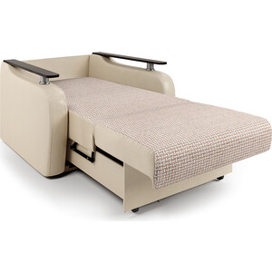 Кресло-кровать Шарм-Дизайн Гранд Д корфу беж и экокожа беж