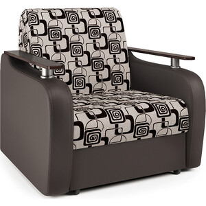 Кресло-кровать Шарм-Дизайн Гранд Д экокожа шоколад и ромб кресло mebel ars гранд бархат шоколадный star velvet 60 cofee ппу кровать