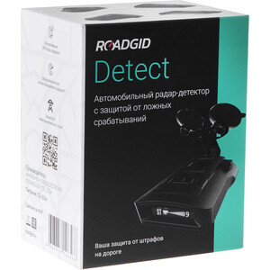 Сигнатурный радар-детектор Roadgid Detect с фильтром помех и уникальной системой оповещений