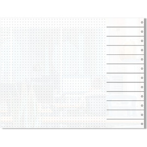 Стеклянный планер дизайнерский планинг Genglass Design D6080-03