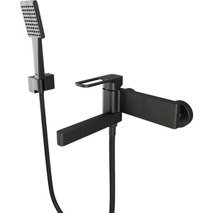 Смеситель для ванны IDDIS Slide с ручным душем, графит (SLIGM00i02) водонепроницаемый держатель для телефона с ручным управлением для ванны