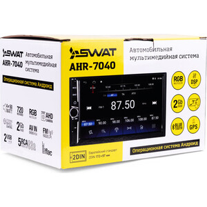 Автомагнитола SWAT AHR-7040 /2 din мультимедиа, DSP-lite AHR-7040 /2 din мультимедиа, DSP-lite - фото 5