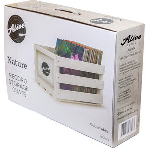 Ящик для 80 пластинок Alive Audio Nature (White) Nature (White) - фото 5
