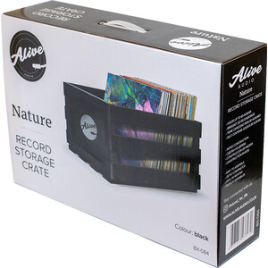 Ящик для 80 пластинок Alive Audio Nature (Black) Nature (Black) - фото 5