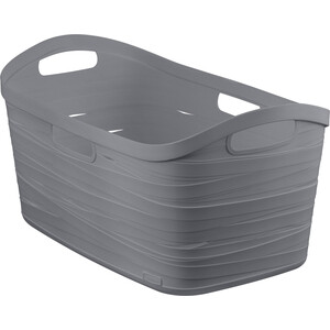 

Корзина CURVER Ribbon 40L серая 35x29x56 см (226272), Ribbon 40L серая 35x29x56 см (226272)