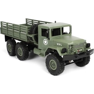 Радиоуправляемый грузовик WPL Army Truck 6WD RTR масштаб 1:16 2.4G - WPLB-16-Green