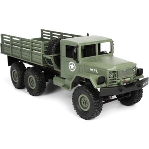 Радиоуправляемый грузовик WPL Army Truck 6WD RTR масштаб 1:16 2.4G - WPLB-16R-Green