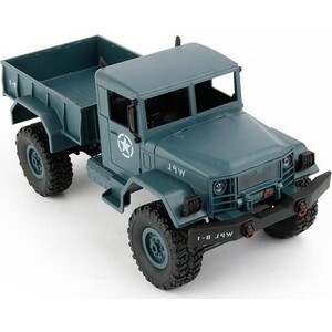 Радиоуправляемый краулер WPL Military Truck 4WD RTR масштаб 1:16 2.4G - WPLB-14-Blue - фото 3