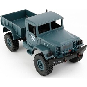 Радиоуправляемый краулер WPL Military Truck 4WD RTR масштаб 1:16 2.4G - WPLB-14R-Blue - фото 3