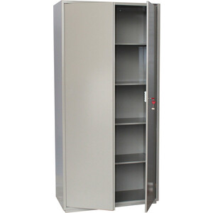 Шкаф металлический для документов Brabix KBS010 2 отделения, сварной (291159) металлический сварной шкаф для документов brabix