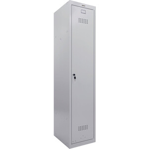 Шкаф металлический для одежды  Brabix LK 11-40 1 секция 291130