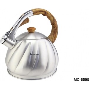 

Чайник со свистком Mercury 3.5 л (MC-6590), 3.5 л (MC-6590)