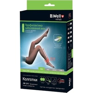 

Колготки компрессионные прозрачные B.Well JW-311 4 Daino I класс компрессии, JW-311 4 Daino I класс компрессии