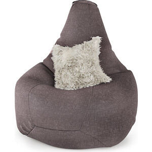 Кресло Шарм-Дизайн Груша рогожка латте кресло мешок груша малая ширина 60 см высота 85 см серый рогожка
