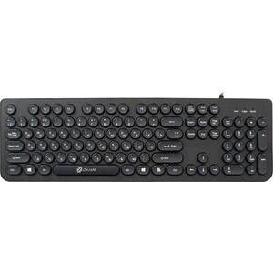 Клавиатура Oklick 400MR USB slim черный fude ik6620 ultra slim 2 4g беспроводная клавиатура для мыши