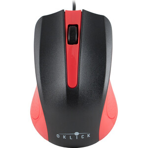 

Мышь Oklick 225M USB черный/красный, 225M USB черный/красный