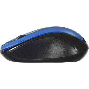 Мышь Oklick 675MW wireless черный/синий 1025918 675MW wireless черный/синий - фото 3