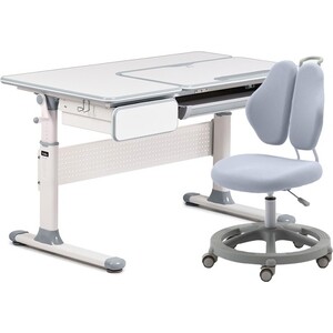 

Комплект FunDesk Парта Toru grey + кресло Pratico II grey, Парта Toru grey + кресло Pratico II grey