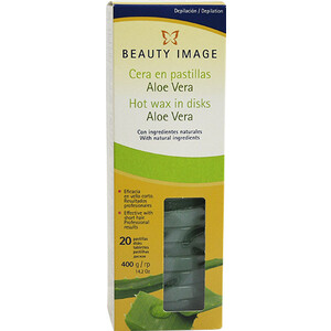 

Воск для депиляции горячий в дисках Beauty Image B0795 алое-вера, B0795 алое-вера