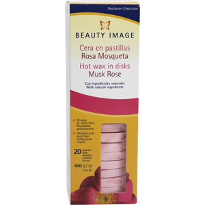

Воск для депиляции горячий в дисках Beauty Image B0796 мускатная роза, B0796 мускатная роза