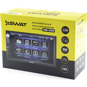 Автомагнитола SWAT Universal 7 SWAT CHR-5150/2 din