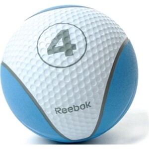 

Медбол Reebok RE-21124 4 кг, синий, RE-21124 4 кг, синий
