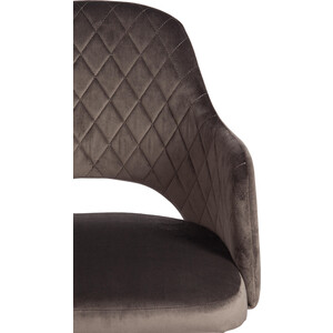 Кресло TetChair Valkyria (mod. 711) ткань/металл темно-серый barkhat 14/черный