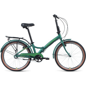 фото Велосипед forward enigma 24 3.0 (2020) 14 зеленый матовый\желтый
