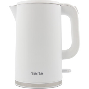 Чайник электрический Marta MT-4556 белый жемчуг - фото 1