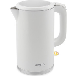 Чайник электрический Marta MT-4556 белый жемчуг - фото 2
