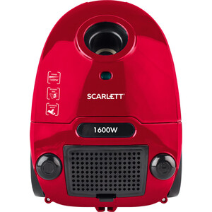 Пылесос Scarlett SC-VC80B63 красный электромобиль audi r8 spyder eva колёса кожаное сидение красный