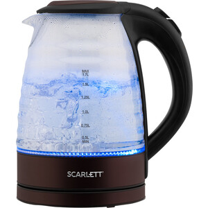 Чайник электрический Scarlett SC-EK27G97 шоколад - фото 1
