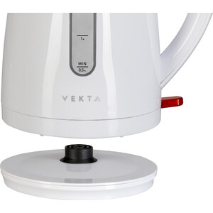 Чайник электрический VEKTA KMP-1704 Белый - фото 5