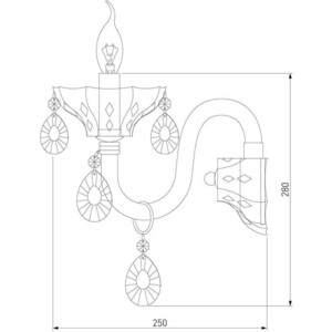 фото Бра bogates lecce 309/1 strotskis