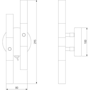 фото Бра bogates bastone 550/4