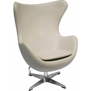 Кресло Bradex Egg Chair латте (FR 0482) кресло bradex egg chair красный натуральная кожа fr 0806