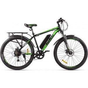 Велогибрид Eltreco XT 800 new Черно-зеленый-2138