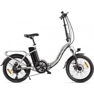 Велогибрид VOLTECO FLEX UP! Серебристый-2213 от Техпорт