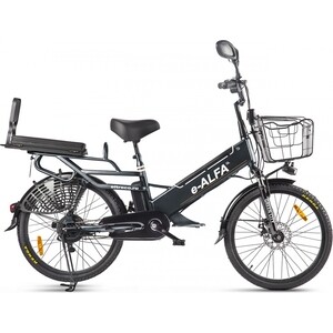 

Велогибрид GREEN CITY e-ALFA GL Черный-2388, e-ALFA GL Черный-2388