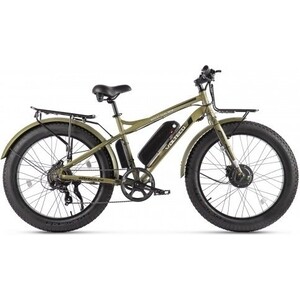 

Велогибрид VOLTECO BIGCAT DUAL NEW ХАКИ-2308, BIGCAT DUAL NEW ХАКИ-2308