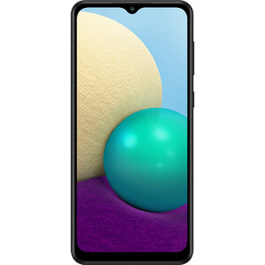 Смартфон Samsung Galaxy A02 2/32Gb черный Galaxy A02 2/32Gb черный - фото 1