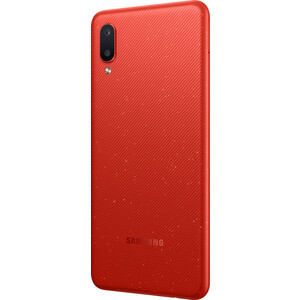 Смартфон Samsung Galaxy A02 2/32Gb красный (SM-A022GZRB)