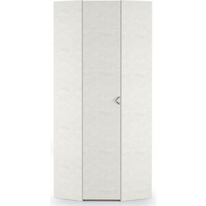 Шкаф для одежды угловой Моби Амели 13.131 шелковый камень (универсальная дверь) стол туалетный моби амели 12 48 шелковый камень бетон чикаго беж