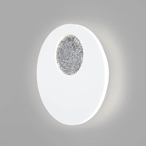 Светильник Eurosvet Настенный светодиодный Areola 40150/1 LED белый/хром Настенный светодиодный Areola 40150/1 LED белый/хром - фото 1