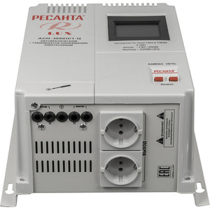 Стабилизатор напряжения Ресанта АСН-3 000Н/1-Ц Lux АСН-3 000Н/1-Ц Lux - фото 5